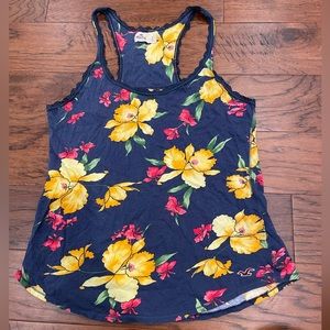 Hollister Floral Tank Top